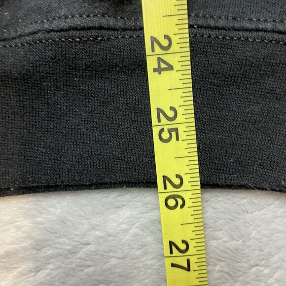 Frog Sitting on a Toadstool Mushroom Sweatshirt Size 2XL Black Embroidered - Picture 5 of 6